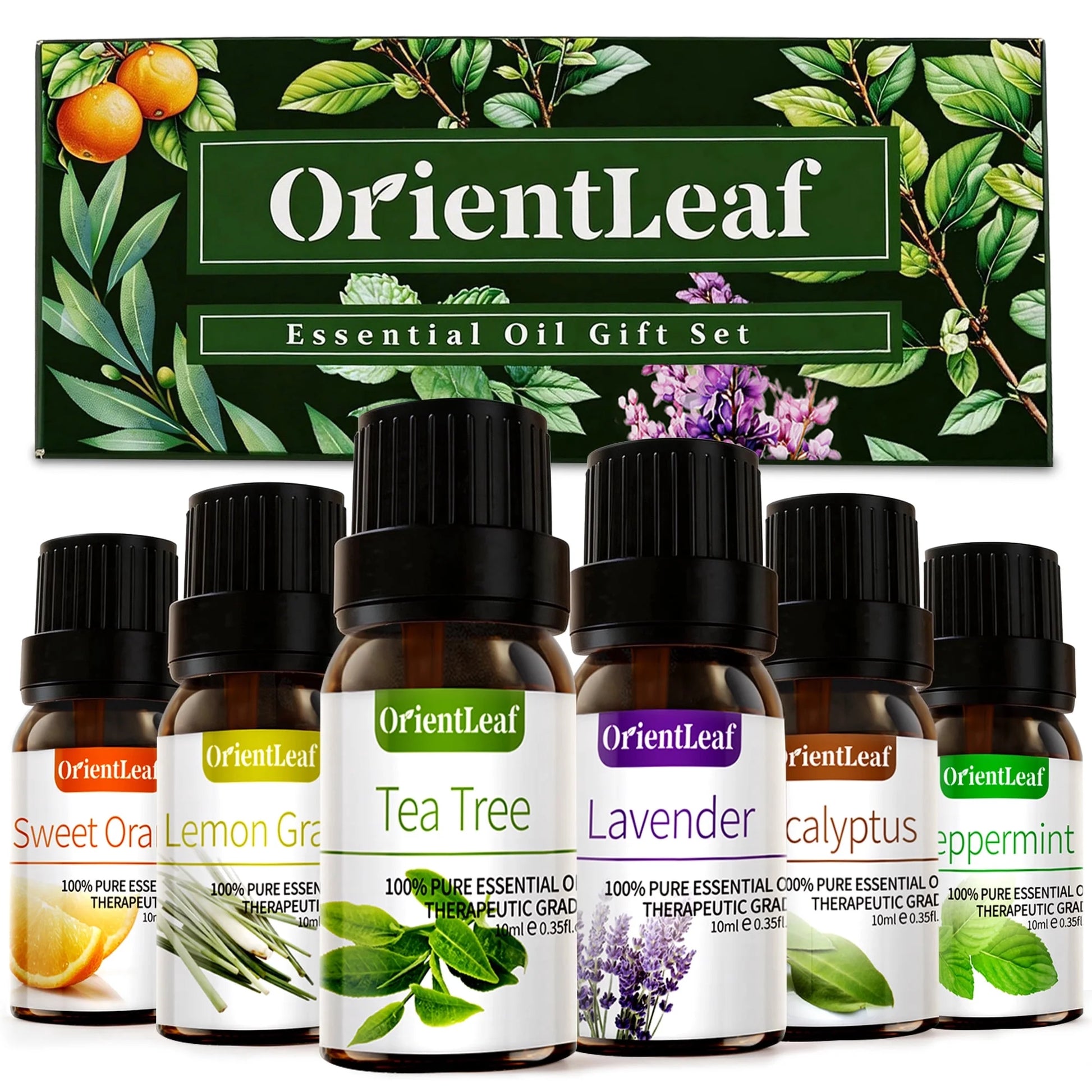 Essential Oils Sets, 100% Pure Essential Oil for Diffuser, Aromatherapy, Sleep, Massage & DIY, Valentine'S Day Gift Sets for Women with Greeting Card